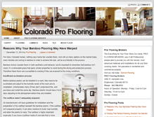 Tablet Screenshot of coloradoproflooring.com